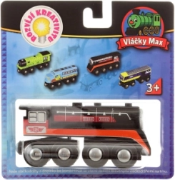Maxim Wooden Steam Locomotive Epocha