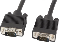 VGA kabel 15 m s feritnimi filtri, dvojno oklopljen – Lanberg, črn