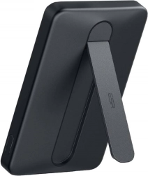 Magnetna powerbanka ESR Qi2 MagSlim 5000 mAh s stojalom, črna