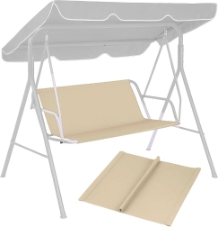 Blazina za vrtno gugalnico 127x100 cm Bež MultiGarden