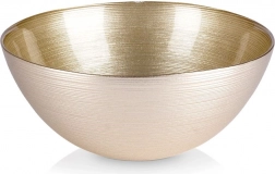 Steklena skleda zlata 21 cm, 1,7 l