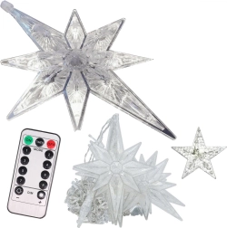 Svetlobna zavesa z LED zvezdami