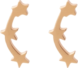 Uhani zvezde - zlati