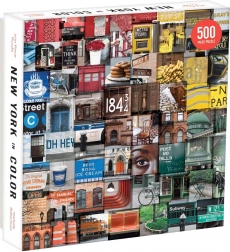 Galison Puzzle Barviti New York 500 kosov