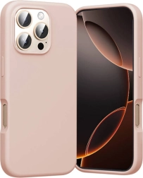 Silikonski ovitek Vention za iPhone 16 Pro Max z MagSafe, roza