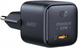 Aukey Omnia II Mini USB‑C polnilec 30 W s Power Delivery