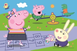 Minipuzzle 54 koščkov PEPPa PIG – Srečen dan