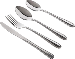 Apetit Daphne Stainless Steel Cutlery Set, 24 Pieces