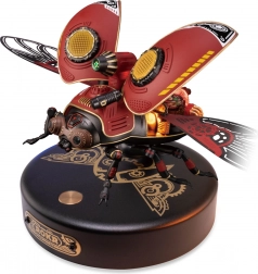 RoboTime mehanska sestavljanka raziskovalnega hrošča z LED osvetlitvijo