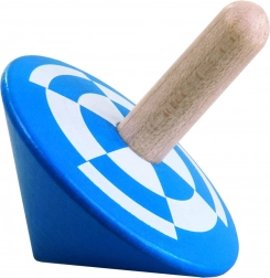 DETOA lesena vrtavka – modra