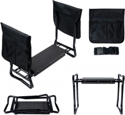 Sestavljivo vrtno klečalo z odlagalnimi predali