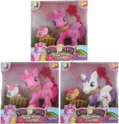 Komplet samorogov s košarico