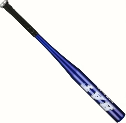 Aluminijasta bejzbolska palica 25" (64 cm) – trening, lahka, modra