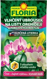 Vlažen robček za liste orhidej in sobnih rastlin FLORIA 6 g