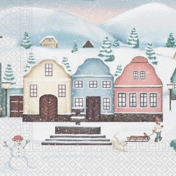 Božični prtički Vaška, 3-slojni, 33 × 33 cm