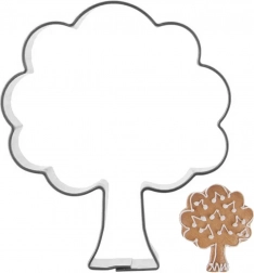 Kovinski modelček za izrezovanje – smrečica 6 cm