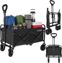 Zložljiv vrtni transportni voziček Gardlov 90 l / 100 kg
