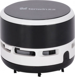 Mini namizni sesalnik TENWIN na baterije (črn)