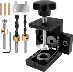 Renew Force 3-in-1 woodworking jig for dowel and eccentric joints