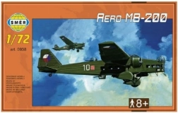 Model letala Aero MB-200 v merilu 1:72