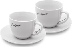 Lamart Kaffe porcelanasta skodelica s krožničkom, 2 kosa, 300 ml
