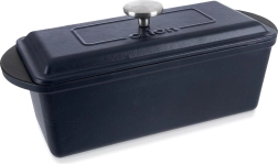 Litoželezni pekač za kruh s pokrovom LITINA SMALT 3 l, 35 cm