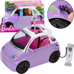 Avto Cabrio za Barbie z električno postajo