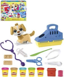 Play-Doh Mali veterinar ustvarjalni komplet s kužkom in plastelinom