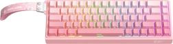Mehanska igralna tipkovnica onikuma g69 rožnata 60% rgb
