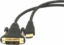 Kabel HDMI–DVI 1,8 m s pozlačenimi konektorji