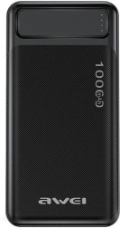 Powerbanka 10 000 mAh P5K 2xUSB 2,1A črna