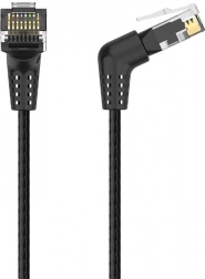 Omrežni kabel UTP Cat.6 Vention IBOBF, RJ45 Ethernet, 1 m (črn)