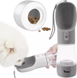 Potovalna steklenica z posodico za psa Purlov