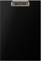 Klasična pisalna podloga A4 s kovinsko sponko črna