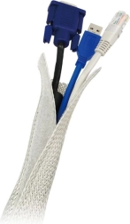 Elastični organizator kablov, siv