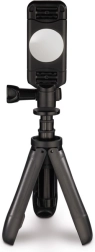 Mini stativ Pocket za pametne telefone 20 cm črn