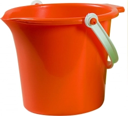 Androni vedro z izlivom – premer 18 cm – Rdeča