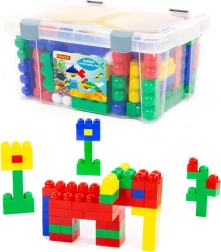 Gradbeni komplet v kovčku – 159 delov