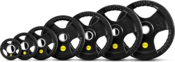 Olimpijski gumiran utežni kolut HMS TOK PRO 2,5 kg