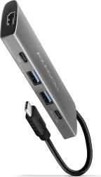 Večportni USB-C hub 5-v-1 10 Gb/s s HDMI 4K in Power Delivery
