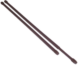Teleskopska vitražna palica 50–90 cm, kovinska, rjava, komplet 2 kos