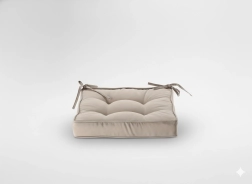 Blazina za stol 40 × 40 × 6 cm, naravna