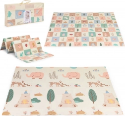 obojestranska penasta igralna podloga 200 × 180 cm s torbo iplay