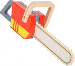 Lesena motorna žaga za otroke Small Foot – gasilska