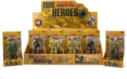 Figurice vojaka z orožjem – set 12 kos