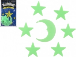 Svetleče dekoracije za steno Zvezdice in Luna
