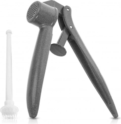 Aluminijasto stiskalo za česen s čistilom 15,5 cm
