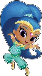 Stenska dekoracija Shimmer&Shine - Shine (mala)