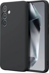 Silikonski ovitek Color Cover za Samsung Galaxy S24+ – črn