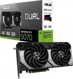 Asus Dual GeForce RTX 5070 12 GB GDDR7 grafična kartica